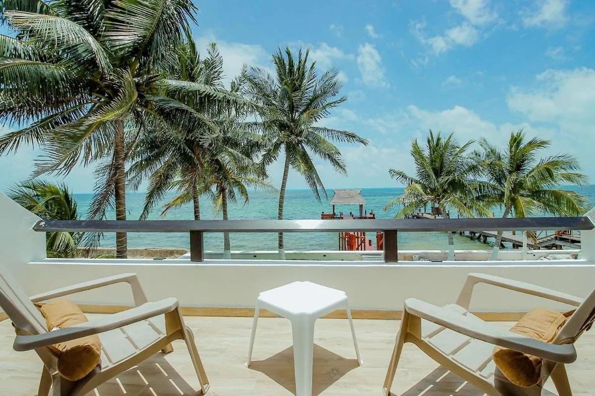 Oceanfront Private Pier Pool Garden Terrace 3Br House Villa Cancun 0*,  Mexico