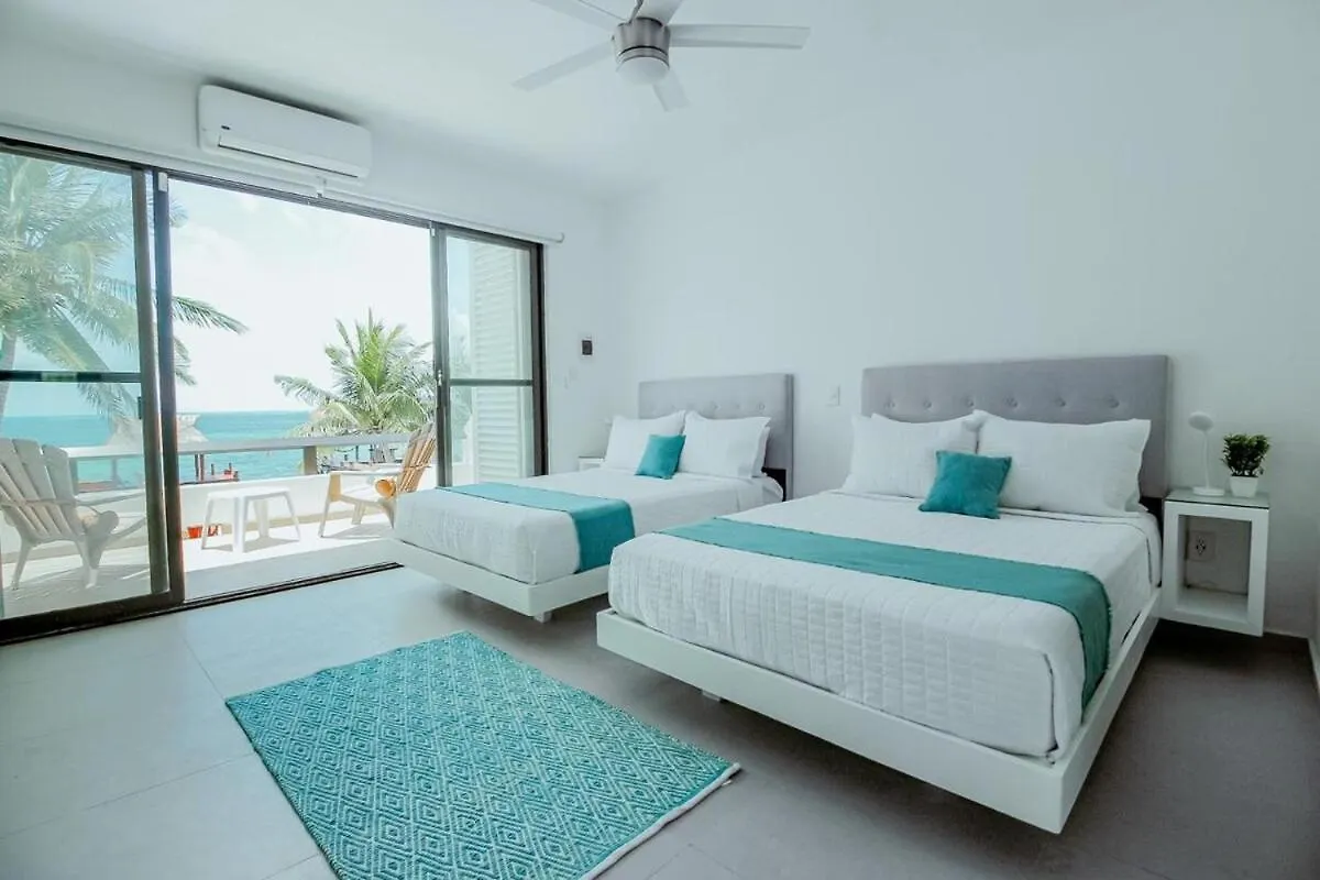 Holiday home Oceanfront Private Pier Pool Garden Terrace 3Br House Villa Cancun